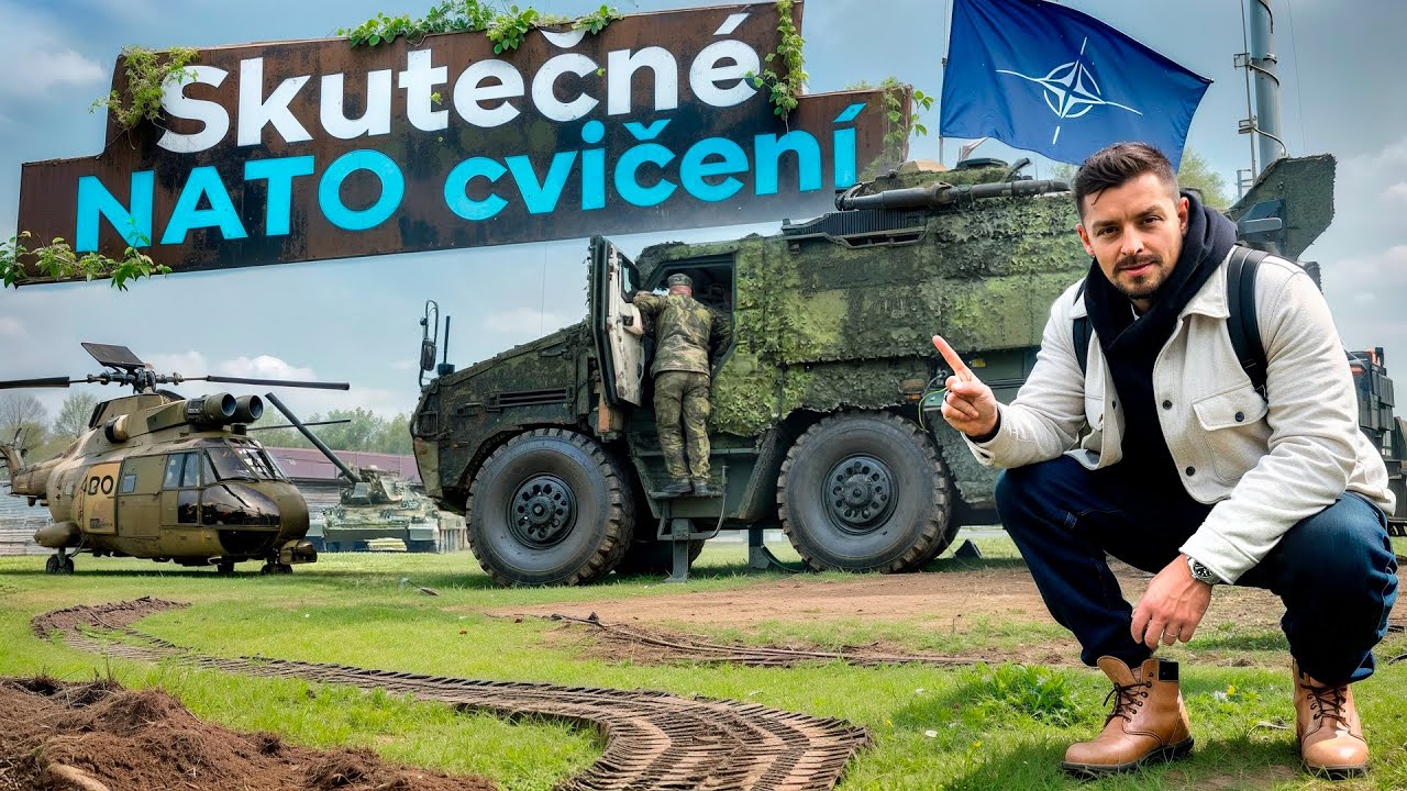 Skutečné NATO cvičení, exkluzivní záběry z vojenské zóny Libavá a obrněný TITUS za 100 milionů! 😱