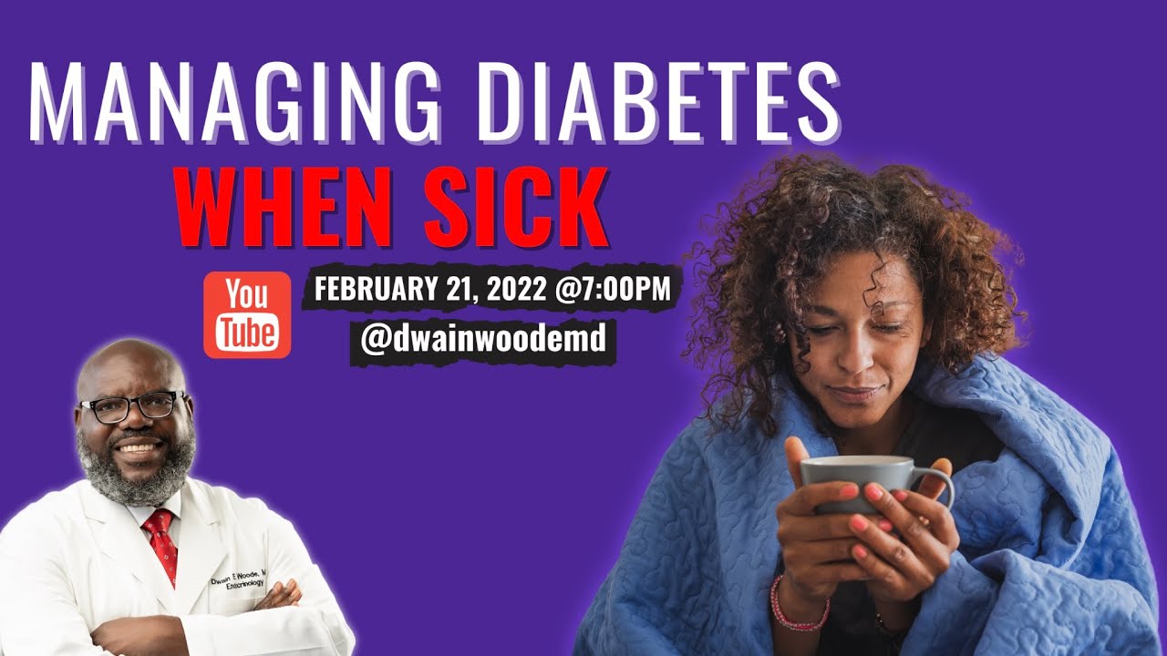 How to manage your diabetes when you are sick