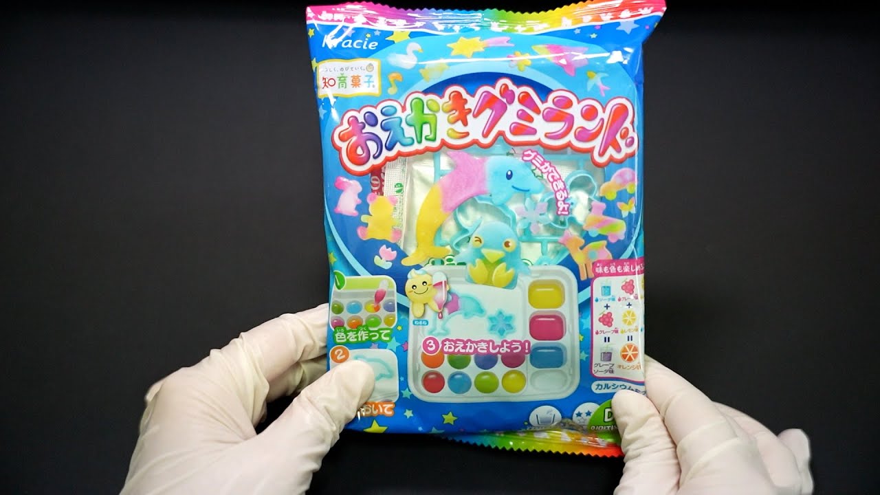 포핀쿠킨 오에카키 구미랜드 / Kracie Oekaki Gummy Land