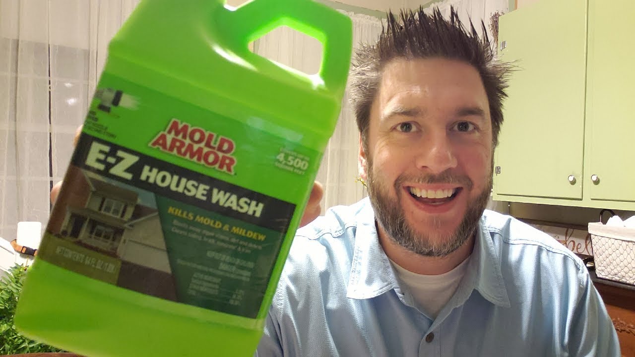 Mold Armor E-Z House Wash: clean vinyl siding without scrubbing? [2]