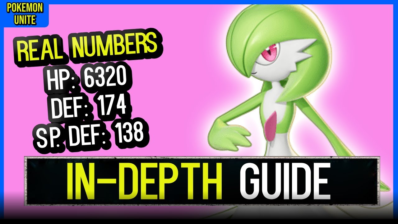 Pokemon Unite Gardevoir IN DEPTH Guide.📈 Stats, Items, & Skill Tricks // COMPLETE Gardevoir Analysis