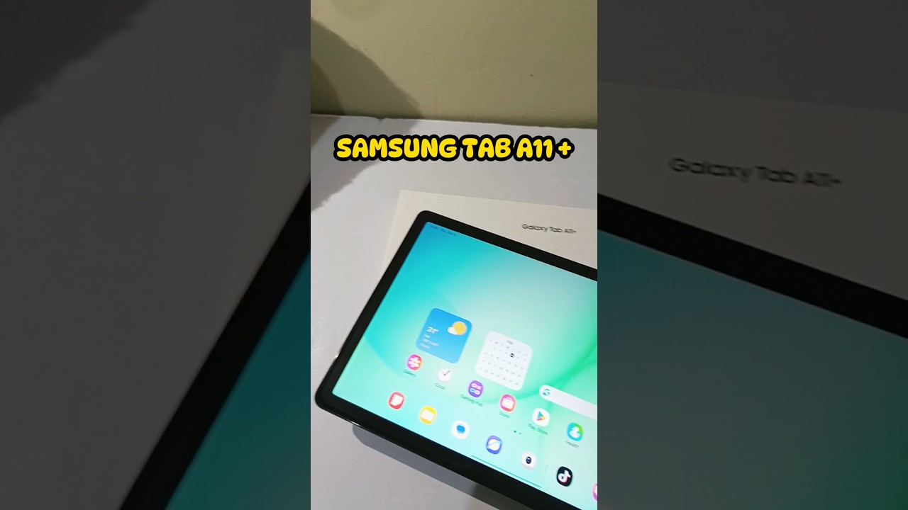 Samsung Tab A11+ ✨ dobry do gier i wielozadaniowości ✨🌷 #samsungtaba11plus #tablet