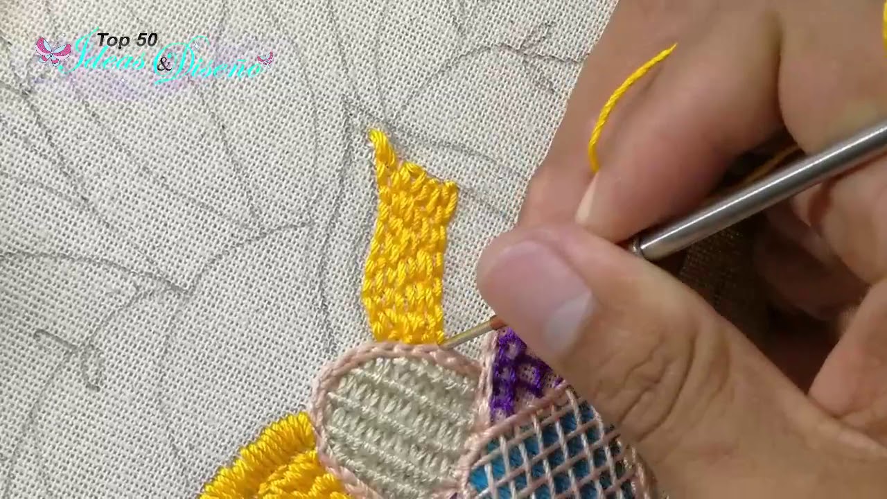 Aprendí a Utilizar la aguja Mágica o de punzón!! mira como lo hice!!