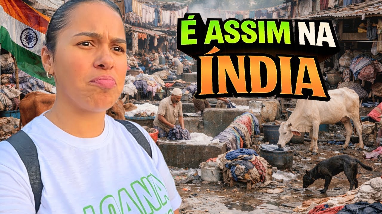 É ASSIM NA ÍNDIA? O que vi hoje me chocou 🇮🇳