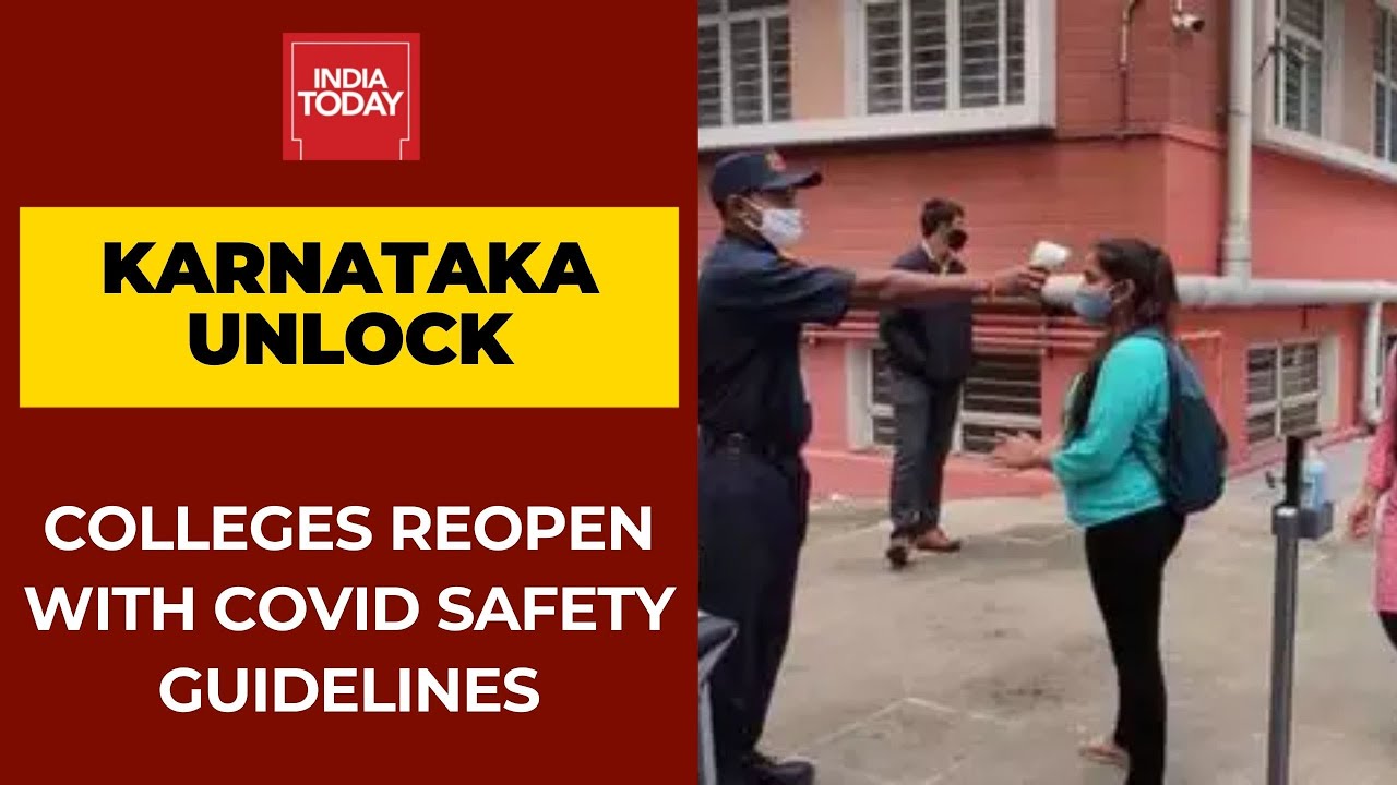 Karnataka Colleges Reopen; Students And Staff Undergo Covid Testing Before Entering College