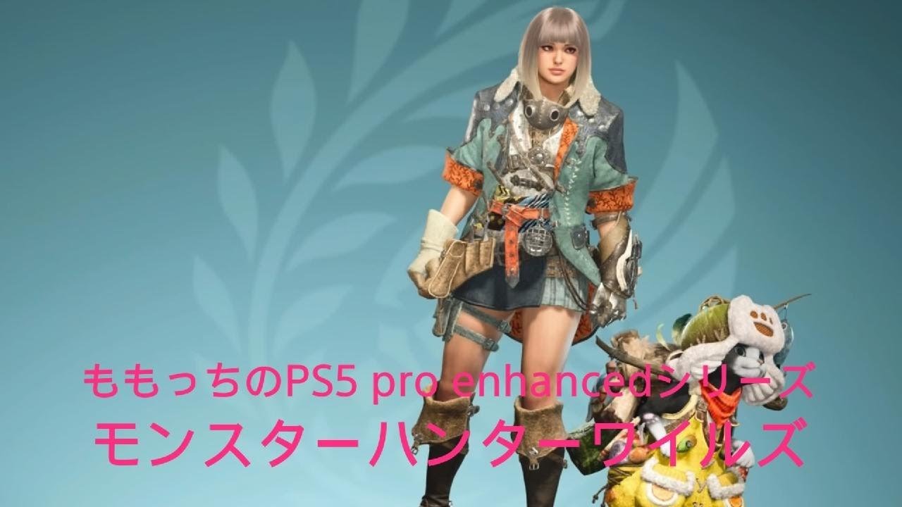 ももっちのPS5 pro enhancedシリーズ、モンスターハンターワイルズ