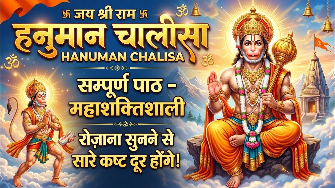 श्री हनुमान चालीसा Hanuman Chalisa I GULSHAN KUMAR I HARIHARAN, Full HD Video, Shree Hanuman Chalisa