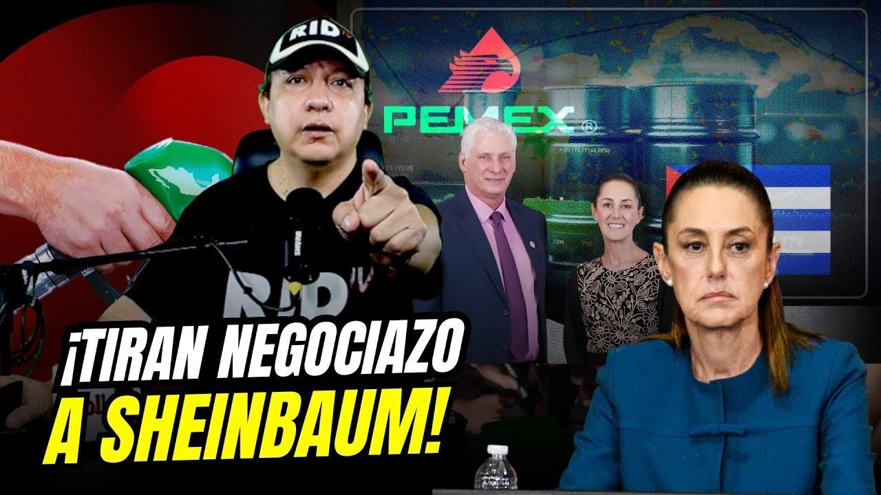 DESCUBREN a CLAUDIA: incremento env&iacute;os de petr&oacute;leo a CUBA y la DICTADURA lo REVENDI&Oacute; a CHINA