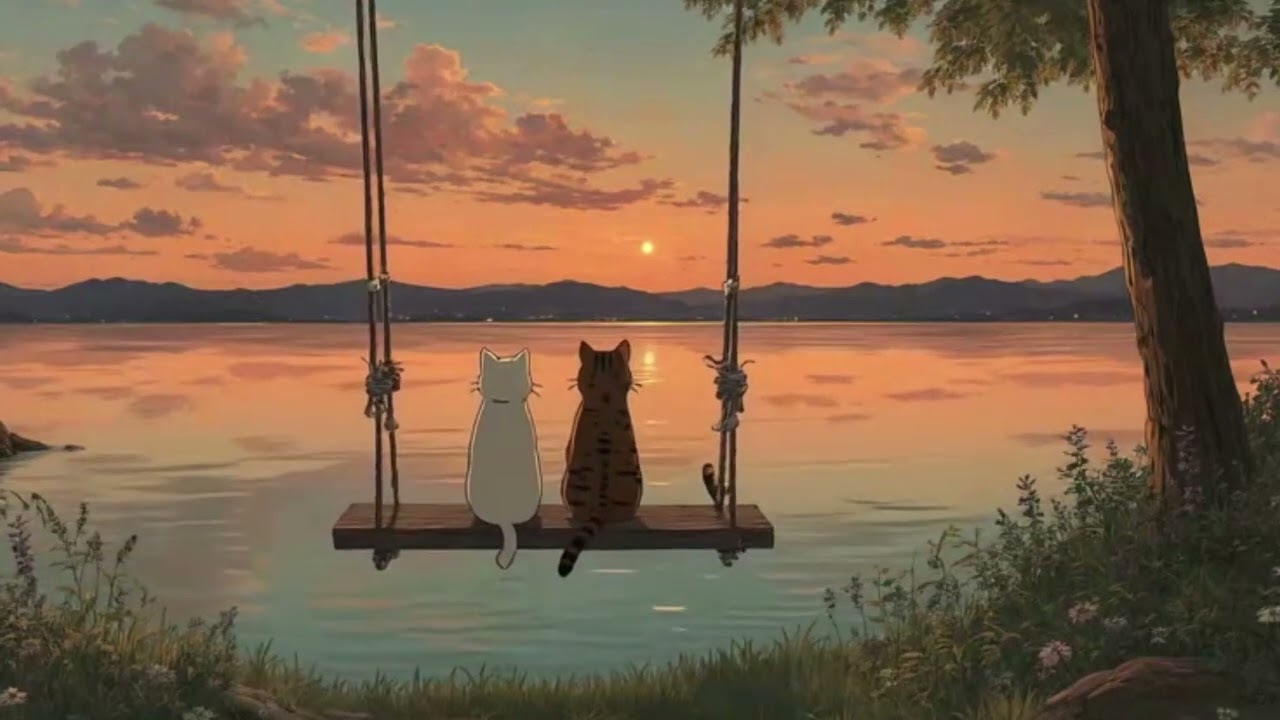 Cats For :  Study | Relax | Focus |Sleep | Calm | Rain | Cozy