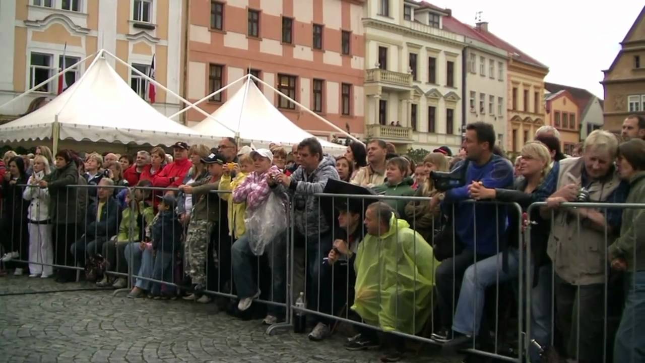 Vzácné setkání Honzy a Františka Nedvědů - Chrudim 30.08.2010