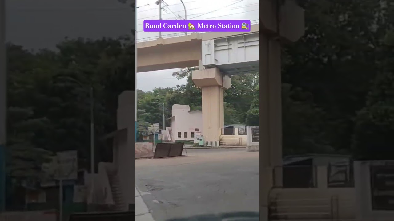 Bund Garden 🏡 Metro Station 🚉#shorts #traveltadka