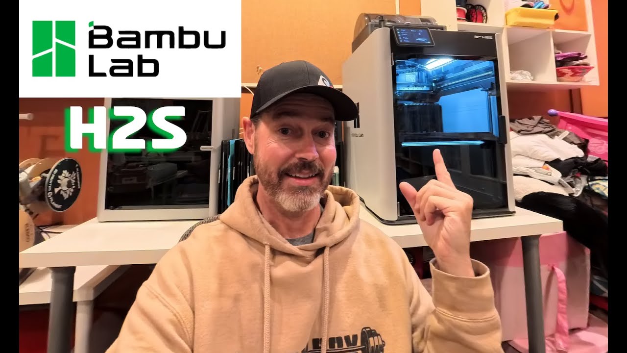 ОГРОМНАЯ новинка Bambu Labs H2S для печати автомобильных деталей!