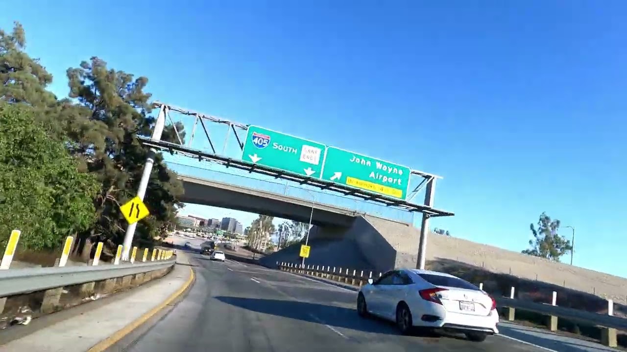 October 30, 2024 Drive:Orange California to Irvine California 55 South, 405 South, Exit UniversityDr