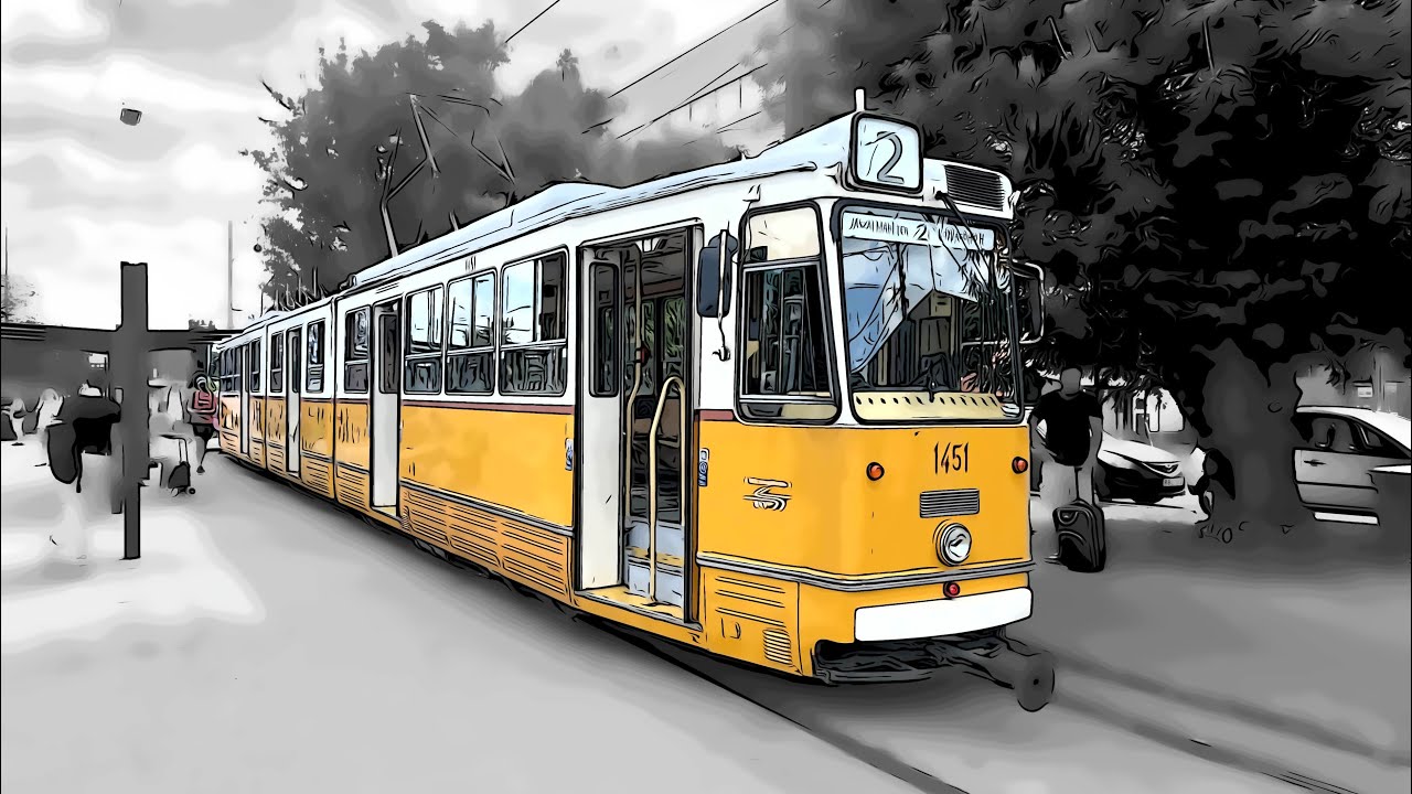 [2] Közvágó - Jászai Ipari Csuklóssal 🚃 (VR360, 8K50)