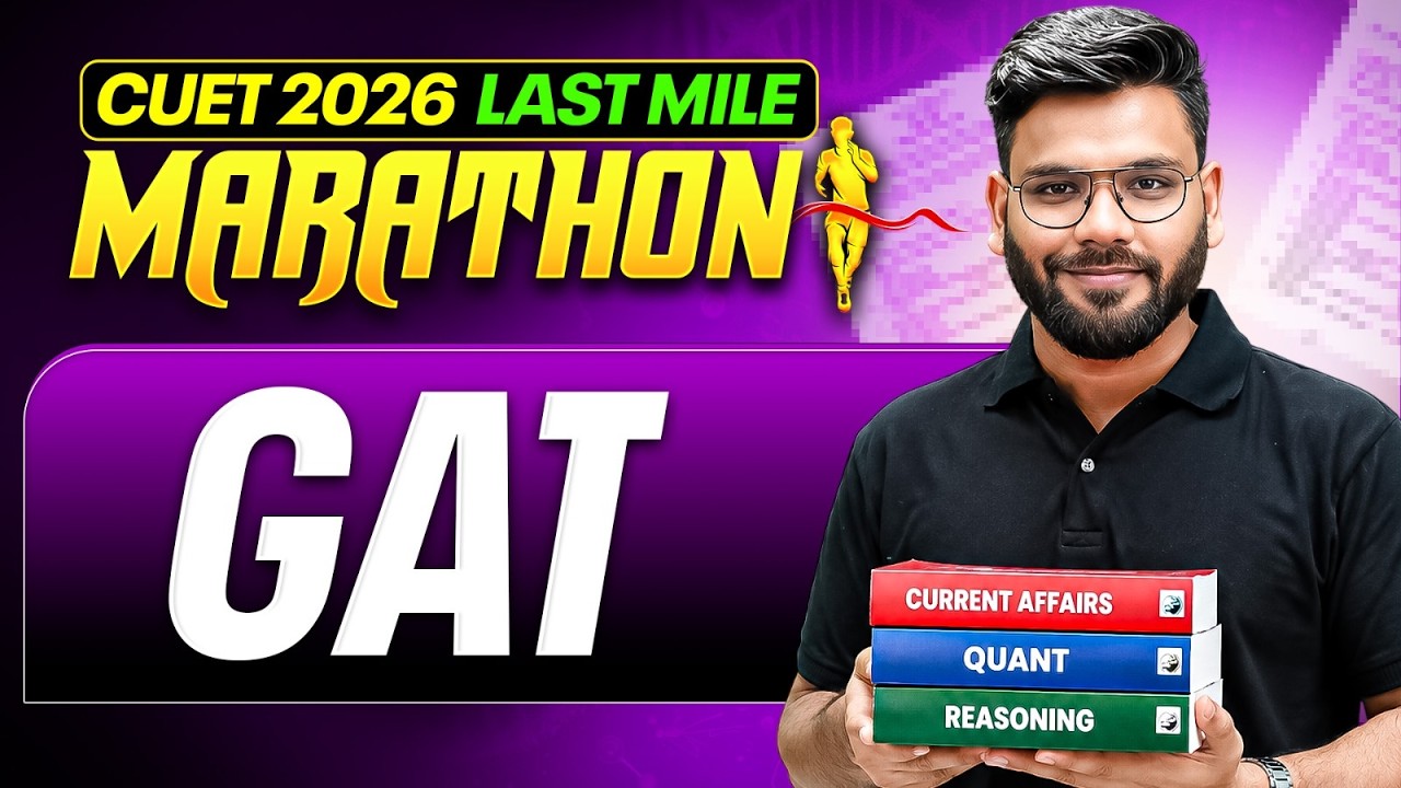 Complete CUET One Shot 2026 in 1 Video | Current Affairs + GK + Reasoning + Quant | Varun Sir