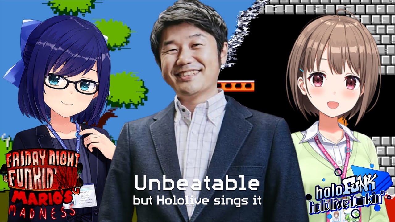 We Are Hololive - Unbeatable Hololive cover (Sora's Psychosis: Hololive X Mario's Madness Cover)