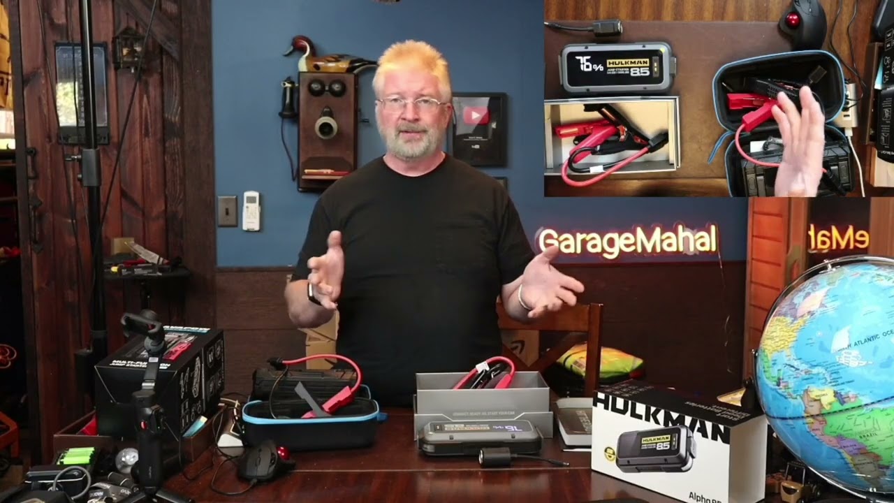 Battery Jump Chargers Side by Side, AVAPOW 8000A vs. Hulkman 85