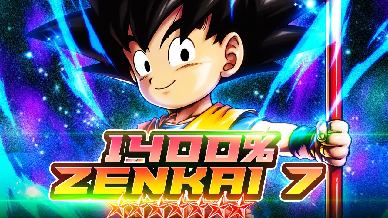 HOLY CRAP THE DAMAGE! 14*, 1400% GRN DAIMA GOKU (mini) DOES OBSCENE DAMAGE! | Dragon Ball Legends