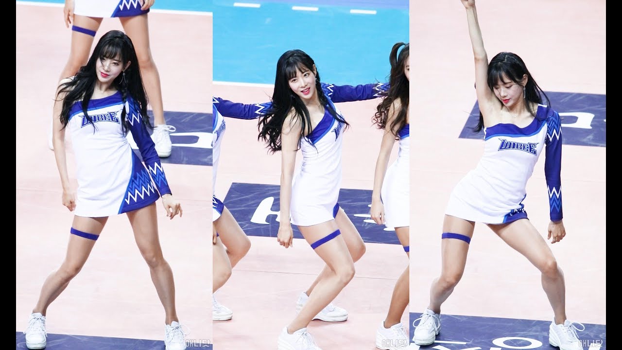 181018 치어리더 김한나 직캠 - 드디어 배구시즌 개막!! (우리카드 위비 배구, 장충체육관) By 애니닷