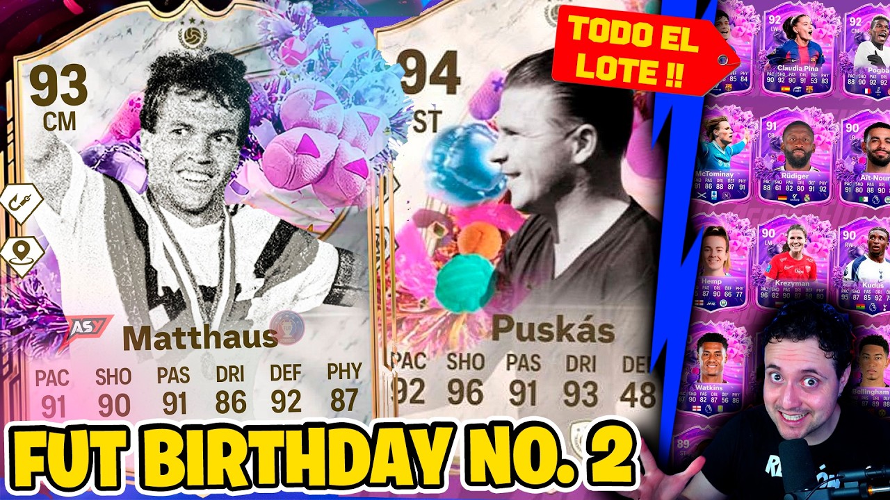 🔥TODO LISTO PARA LA SEMANA NO. 2 DE FUT BIRTHDAY 🚨 ICONOS HEROES JUGADORES SBCS Y OBJETIVOS ✅ FC 26