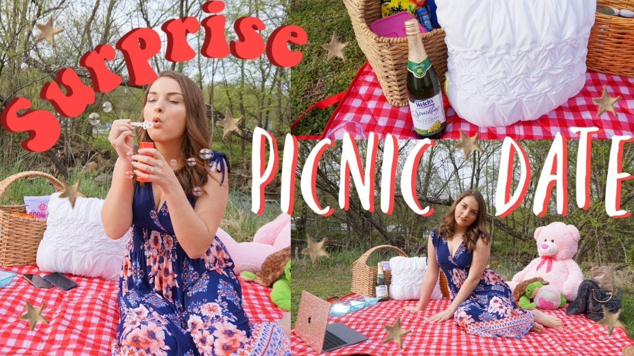 Surprising My Boyfriend With A Picnic Date | Tarrah Hodge