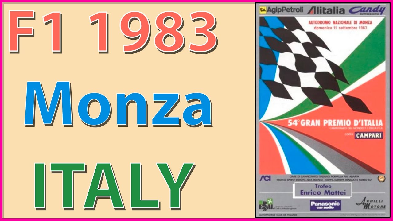 F1 1983 Race 13 Monza Italy