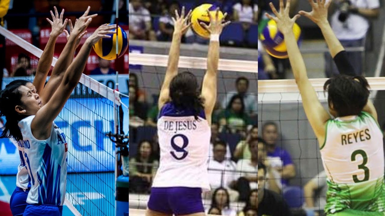 TOP 15 SOLID MEGA SINGLE-LADY BLOCK PHILIPPINE'WOMEN'S VOLLEYBALL • PSL/ PVL/ UAAP