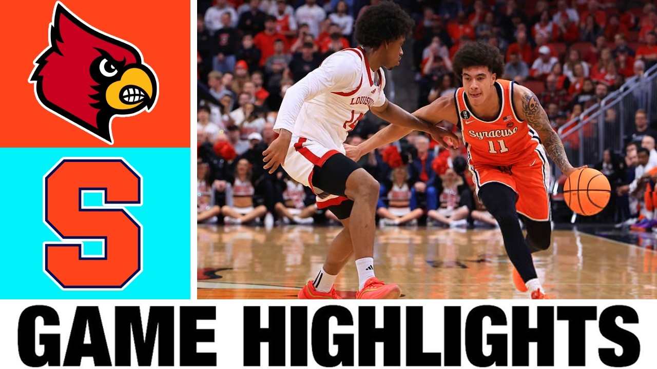 Syracuse vs Louisville Highlights | Men's Basketball | College Basketball 2026