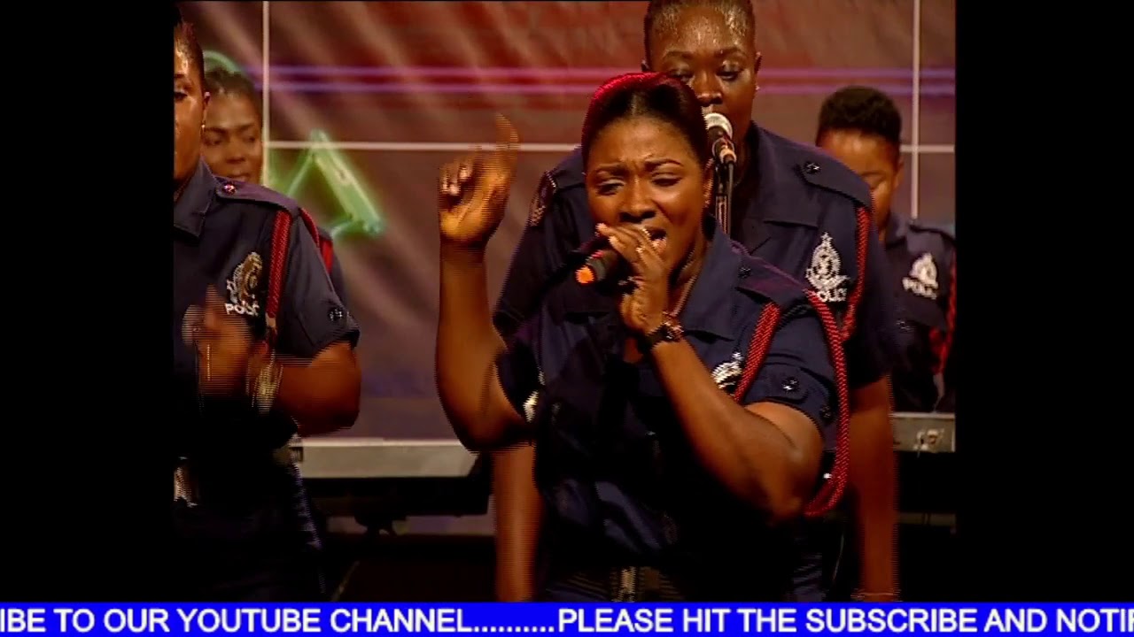 BOB MARLEY - ONE LOVE COVER - GOLDEN LADIES BAND GHANA POLICE (ALL FEMALE BAND)