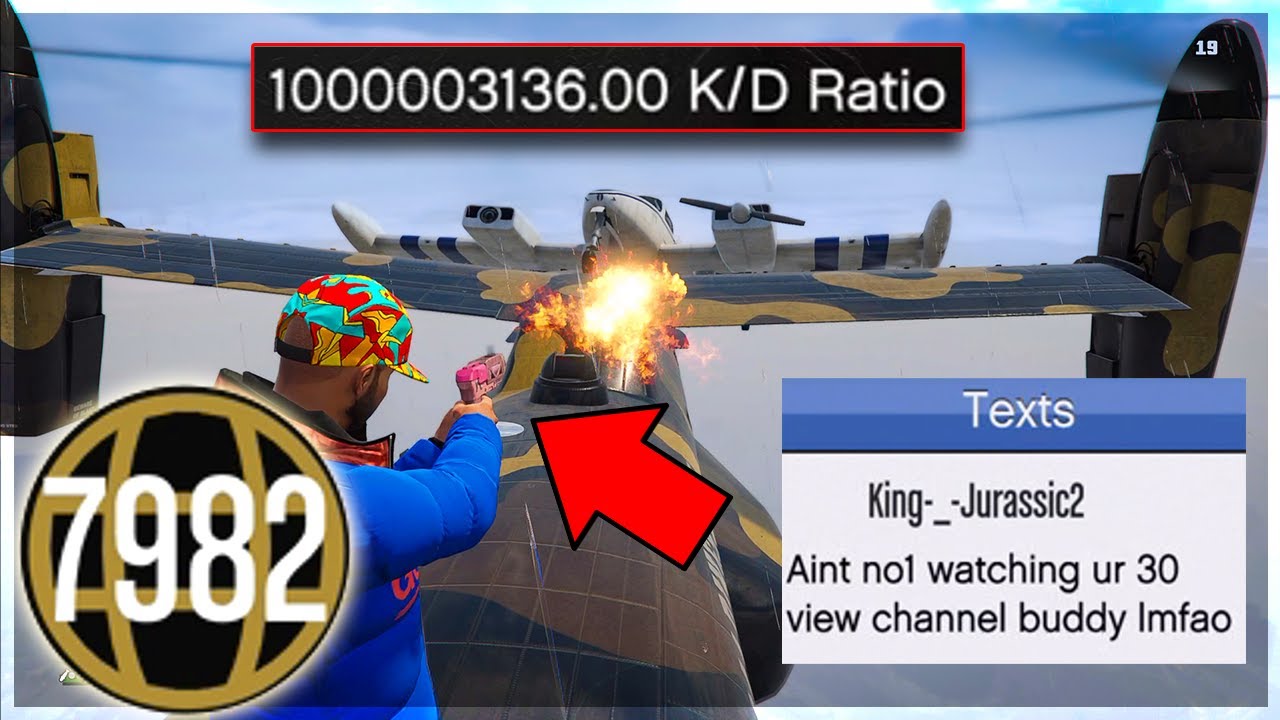 Как вызвать гриферов 7982 уровня в GTA Online (мгновенно пожалею об этом)