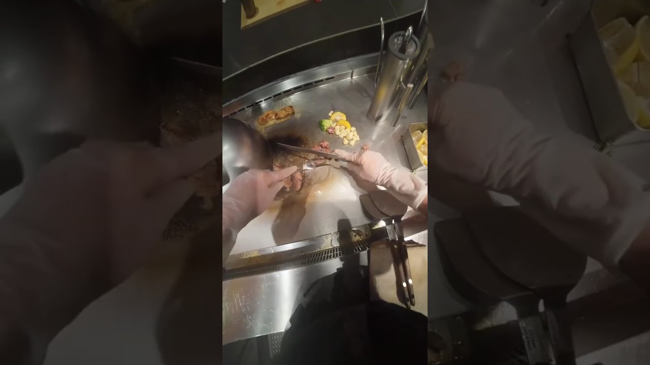 POV Cooking | Teppanyaki Meat Frying & Chef Rhythm | Real-Time Restaurant Livestream