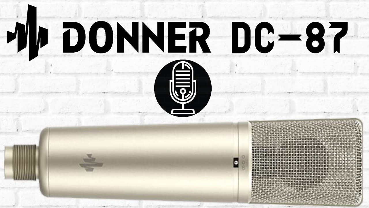 Donner DC-87 — многонаправленный конденсаторный микрофон — тест/обзор — $83 на Amazon — стоит ли ...