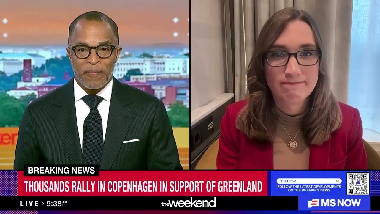 Rep. Sarah McBride Talks Bipartisan CODEL to Denmark on MS NOW's The Weekend