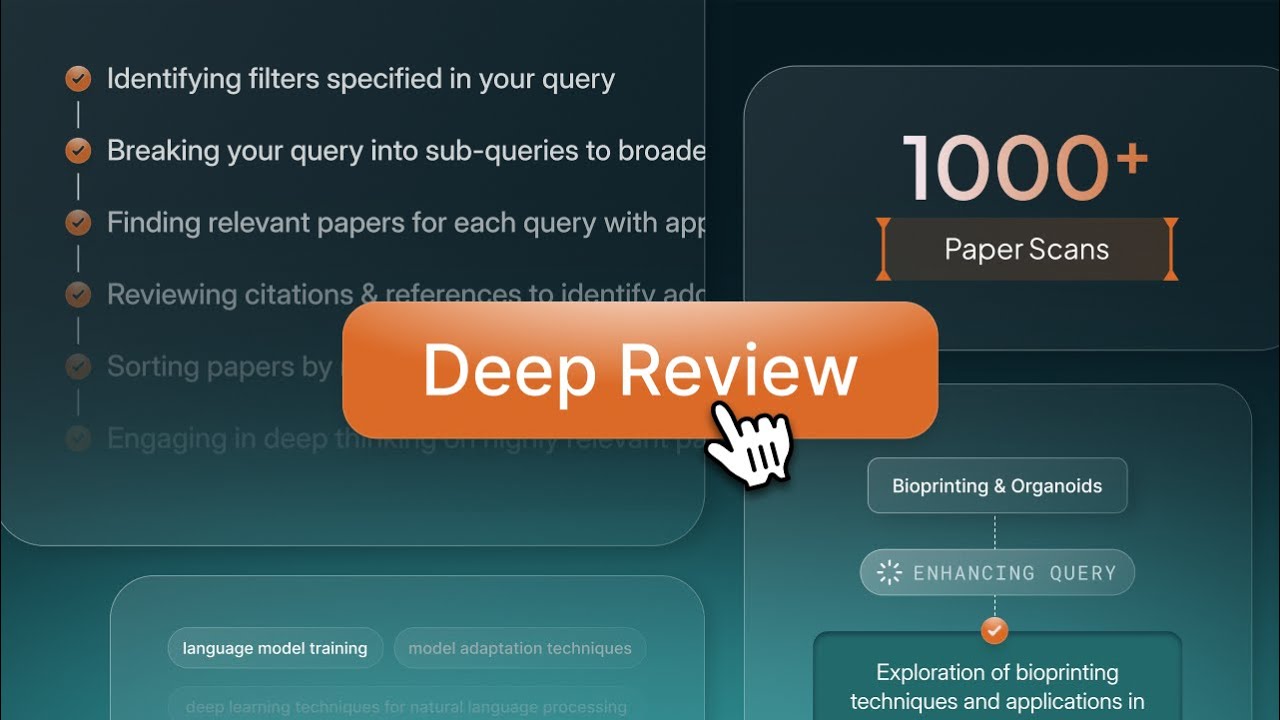 Deep Review: The Fastest Way to Find Highly Relevant Papers