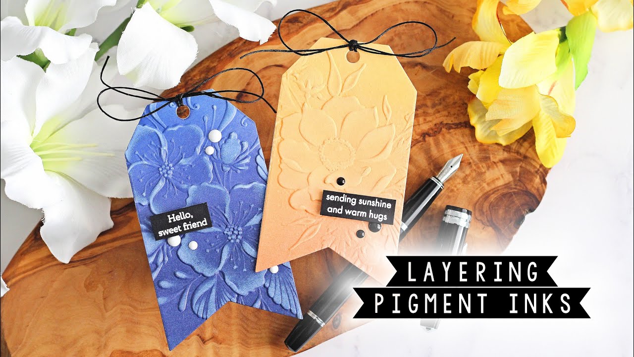 Enhance Embossing with Pigment Inks | The Card Grotto