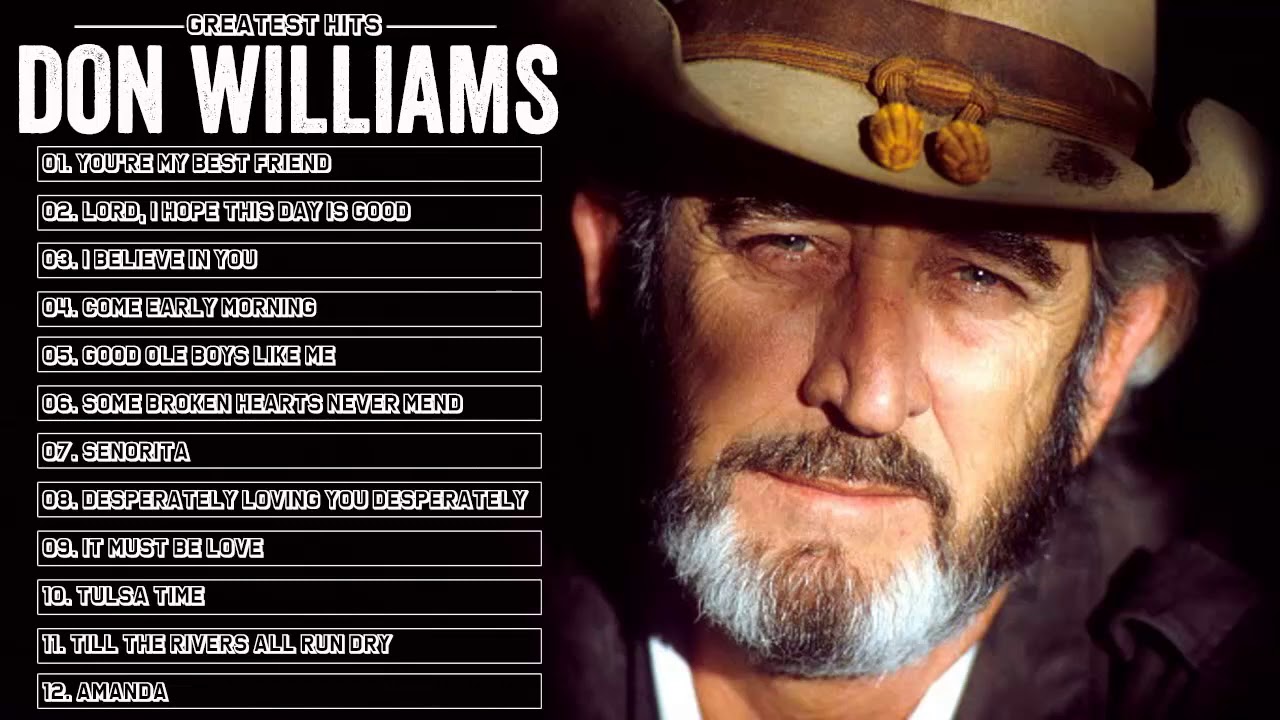 Don Williams Greatest Hits Collection Full Album HQ