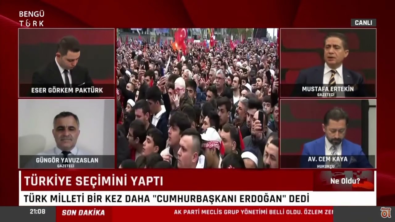 SE&Ccedil;İM SONU&Ccedil;LARI, NE ANLATIYOR? GAZETECİ MUSTAFA ERTEKİN YORUMLADI