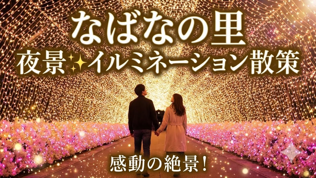 なばなの里夜景✨