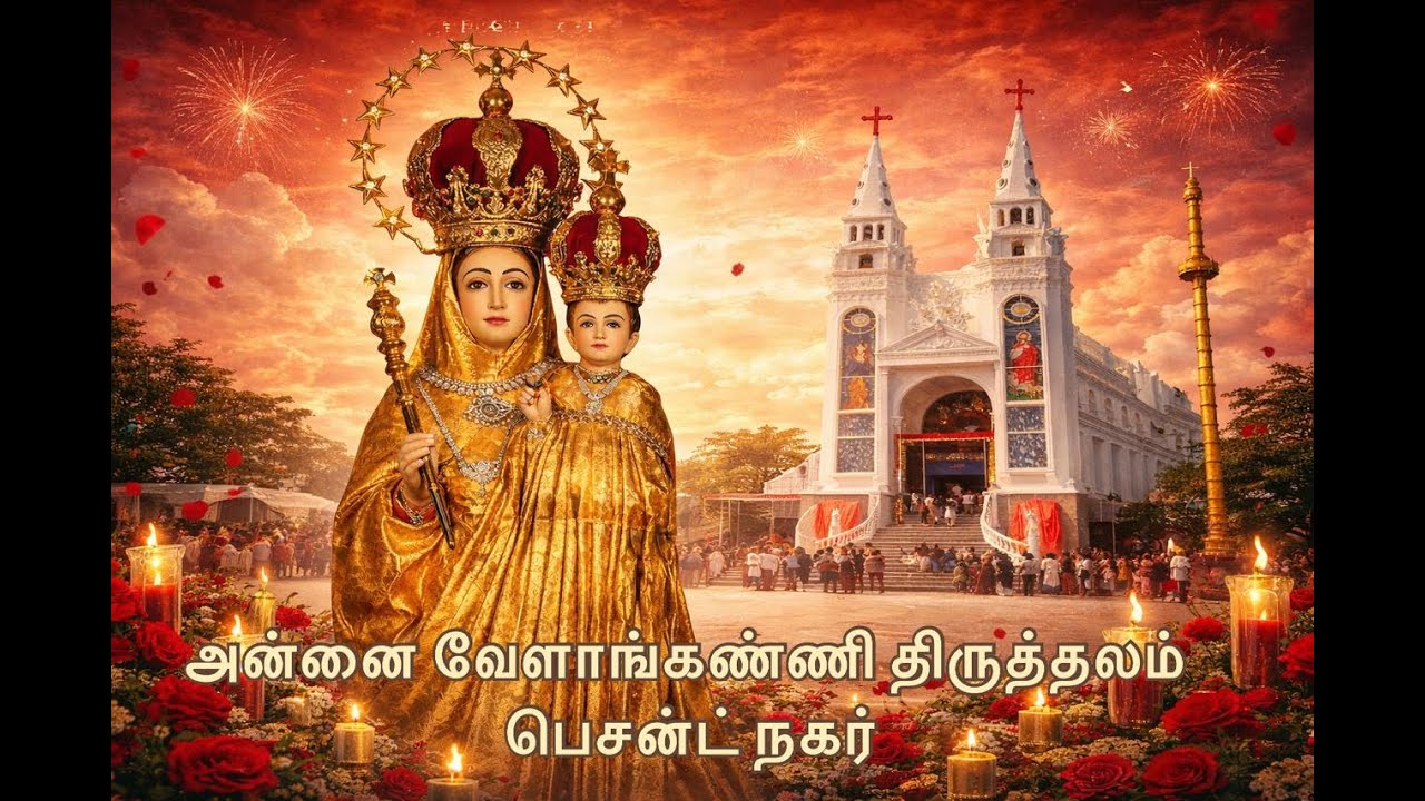 LIVE - HOLY MASS || 9:00 AM ||ANNAI VAILANKANNI SHRINE || BESANT NAGAR ||