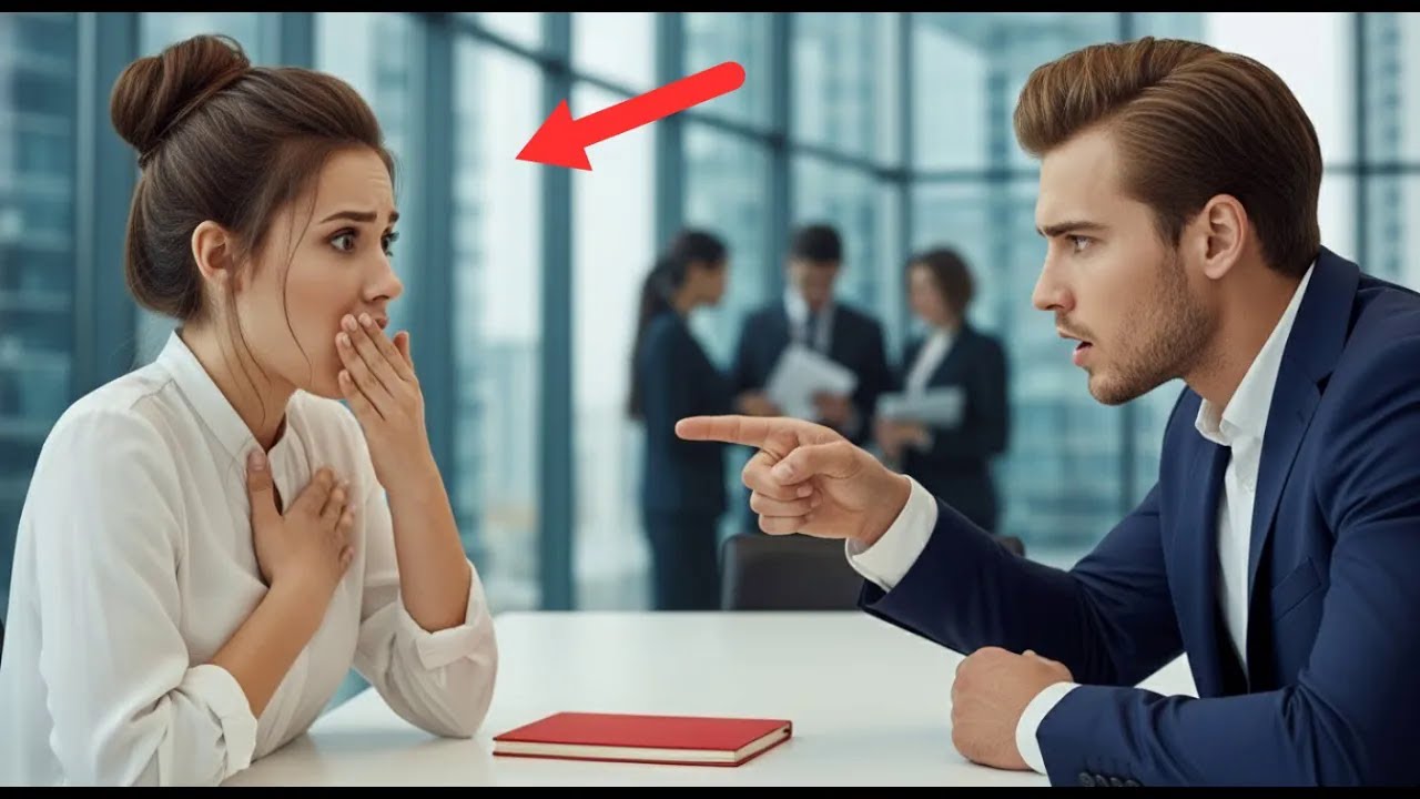 Przyszła na rozmowę o pracę… a przy stole siedział ktoś, kogo nie chciała już spotkać !