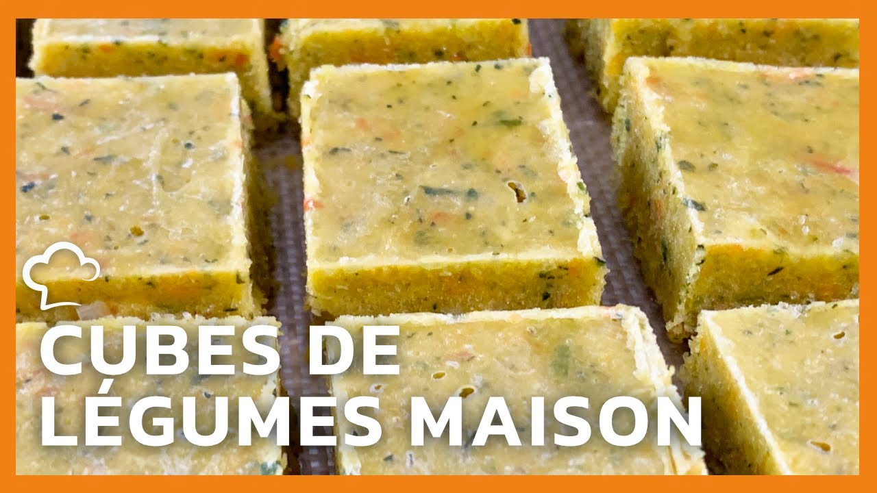 Cubes de légumes maison | Food'Cuisine