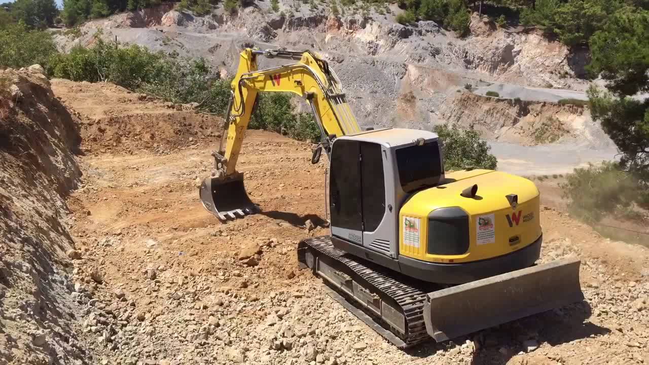 Wacker Neuson ET145 Alanya Güzelbağ Teraslama