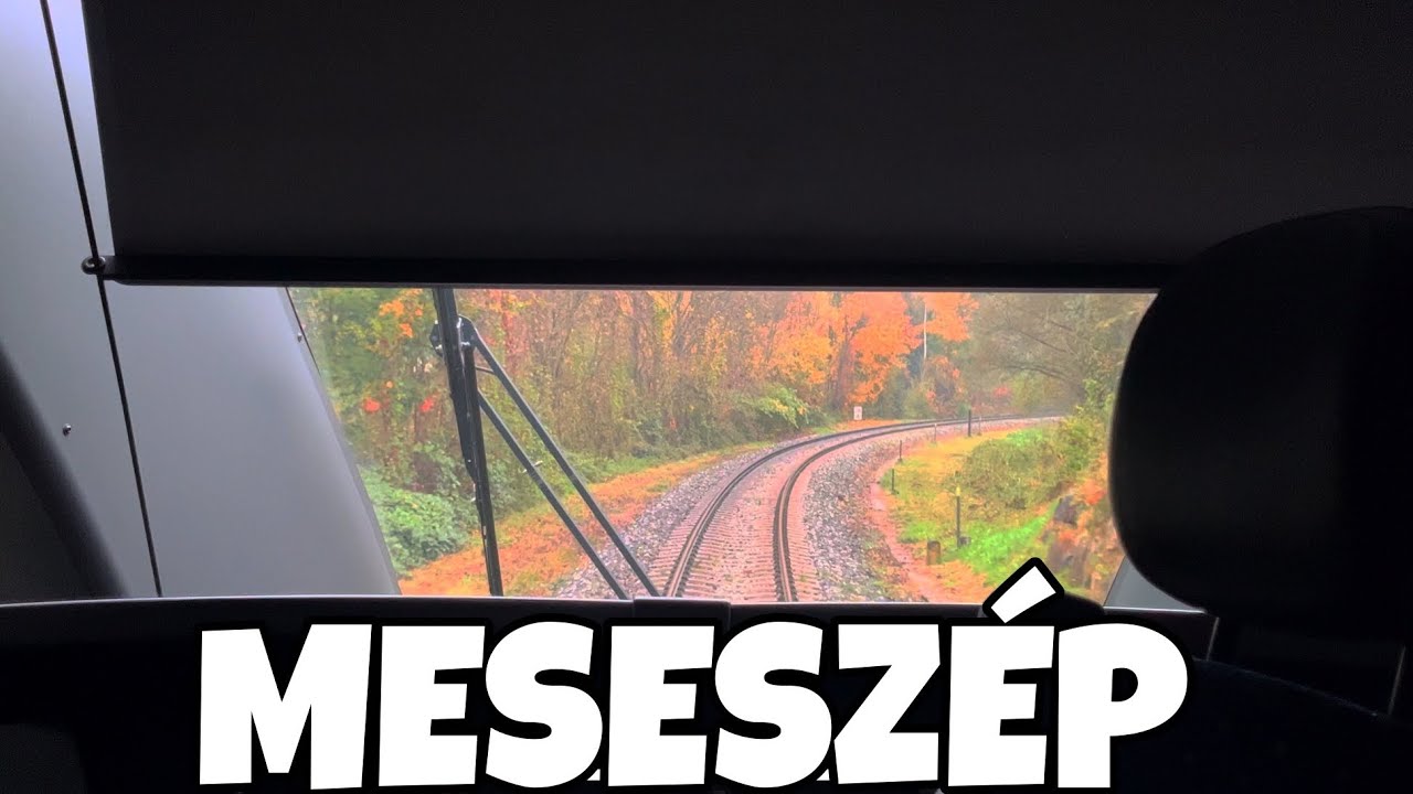 ILYEN A MASZEK VASÚT! DÍZEL STADLER ÉS EZERÉVES EMELETES, MOZDONNYAL…