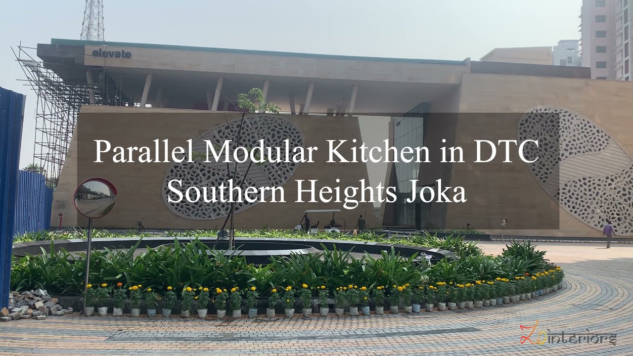 Modular Kitchen Design in DTC Southern Heights Joka, Kolkata | Call:  +919007064422 | ZAD Interiors
