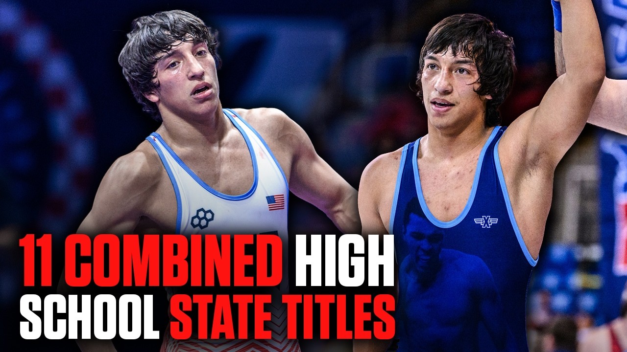 Raney Bros Win Their 11th Combined Kentucky State Wrestling Titles! #statechampionships