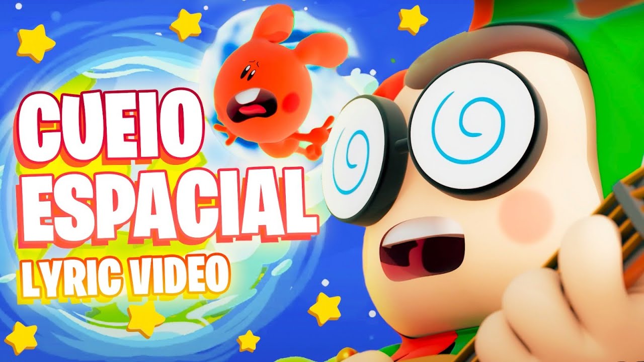 CUEIO ESPACIAL - M&uacute;sicas Para Cantar Junto | Lyric Video
