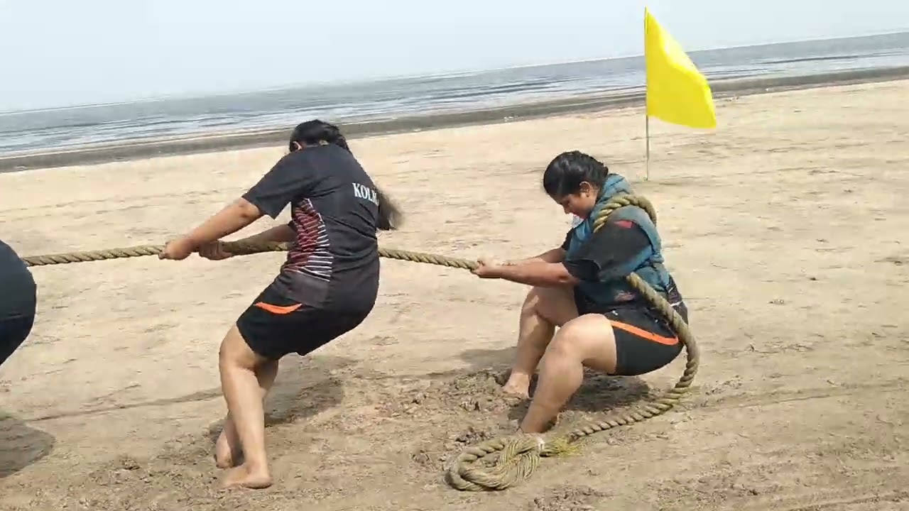 TUG OF WAR Chinchani beach palghar Maharashtra(3)