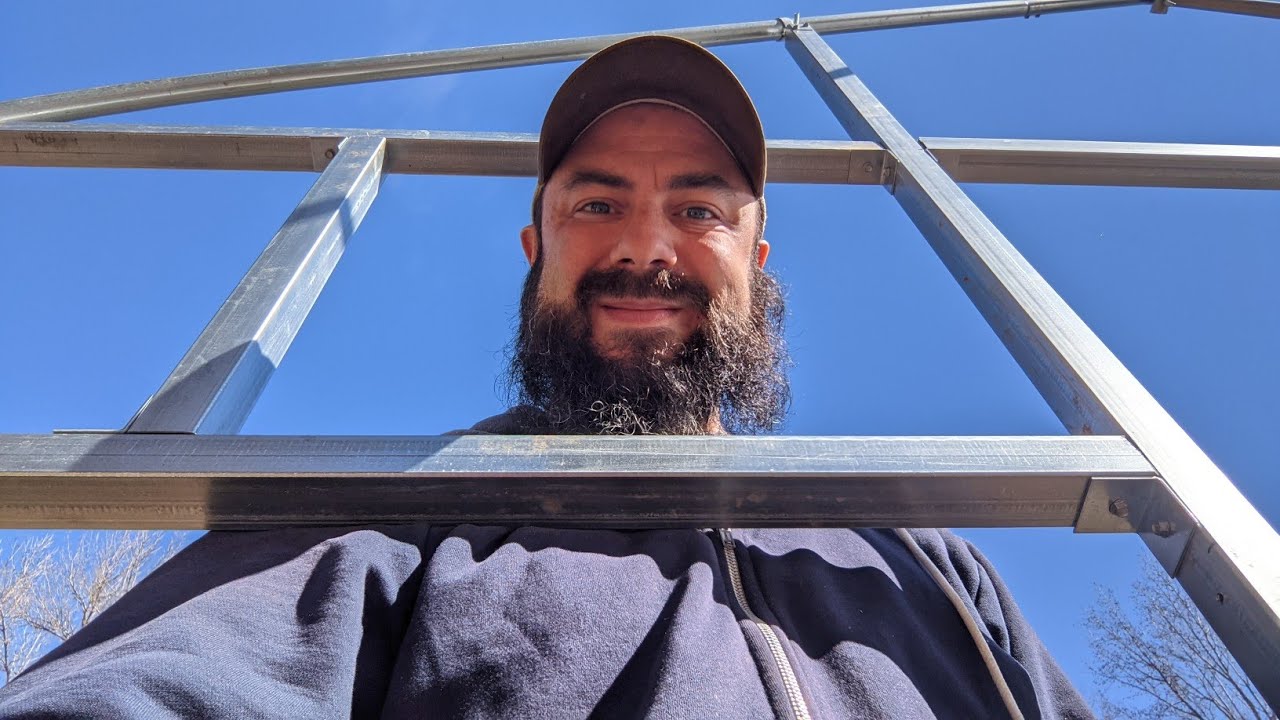 Framing the Endwalls (Nursery Greenhouse)