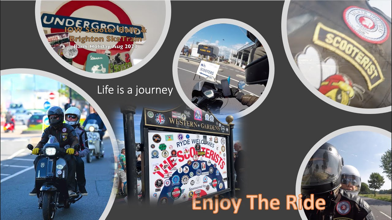 Isle of Wight Scooter Rally 2023 & Brighton Ska Train 2023