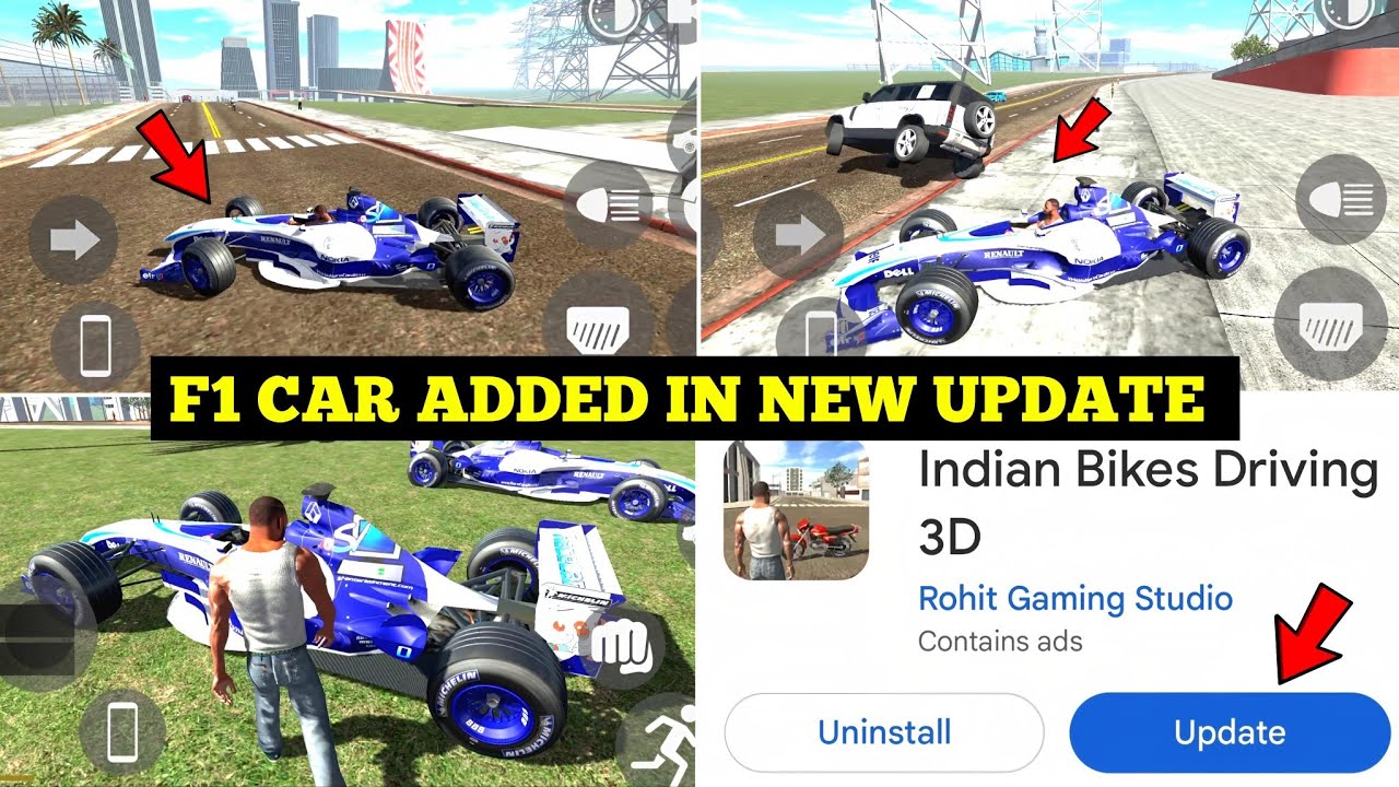 New Update All Cheat Codes Formula Car in Indian Bike Driving 3D 🤯🔥| Tata Sierra Code |Harsh in Game